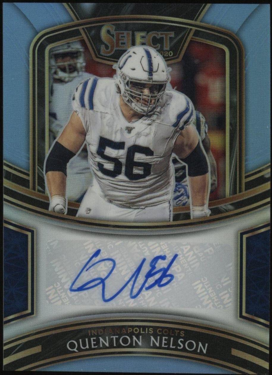 Quenton Nelson [Light Blue Prizm]