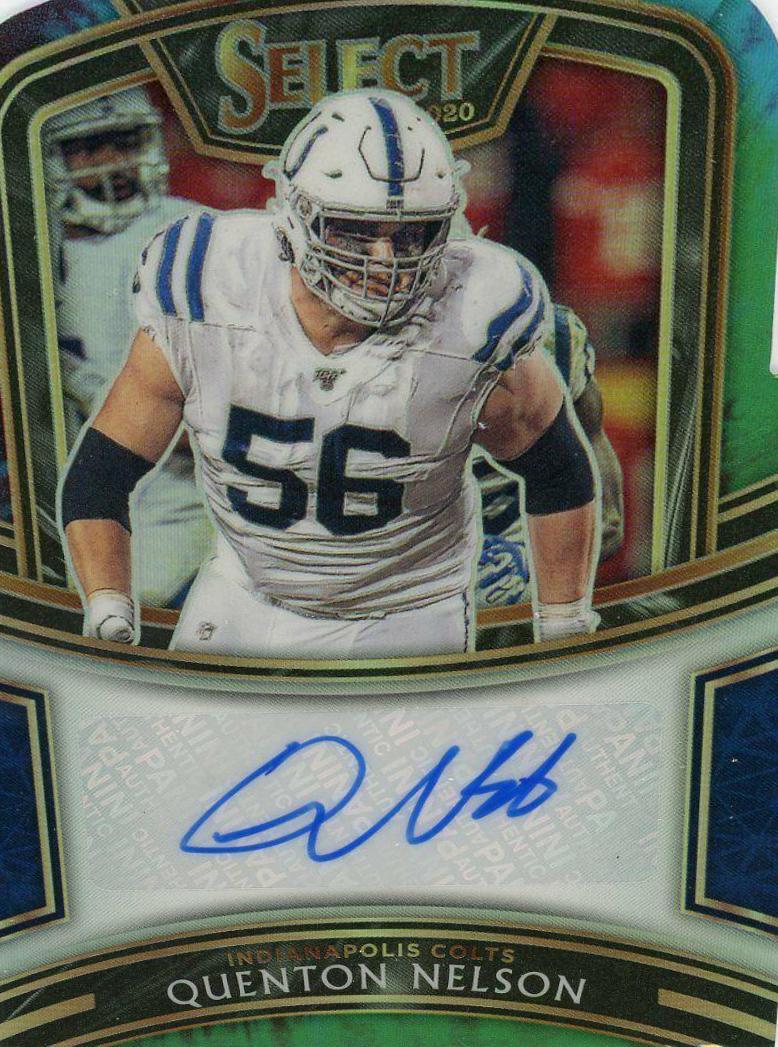 Quenton Nelson [Tie-Dye Prizm Die-Cut]
