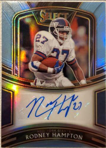 Rodney Hampton [Light Blue Prizm]