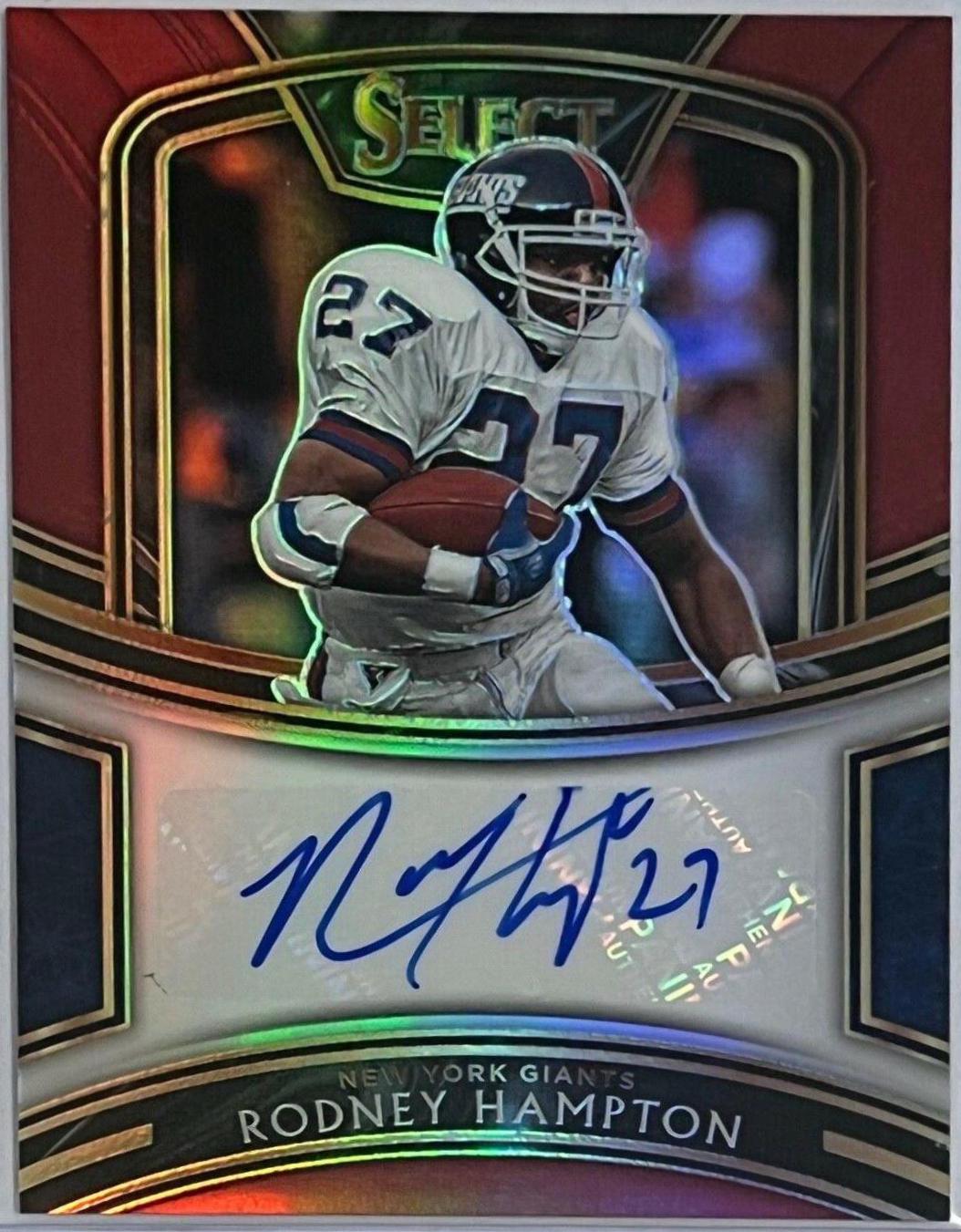 Rodney Hampton [Maroon Prizm]