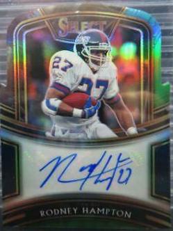 Rodney Hampton [Tie-Dye Prizm Die-Cut]