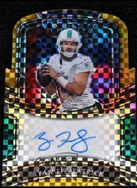 Ryan Fitzpatrick [Gold Prizm Die-Cut]