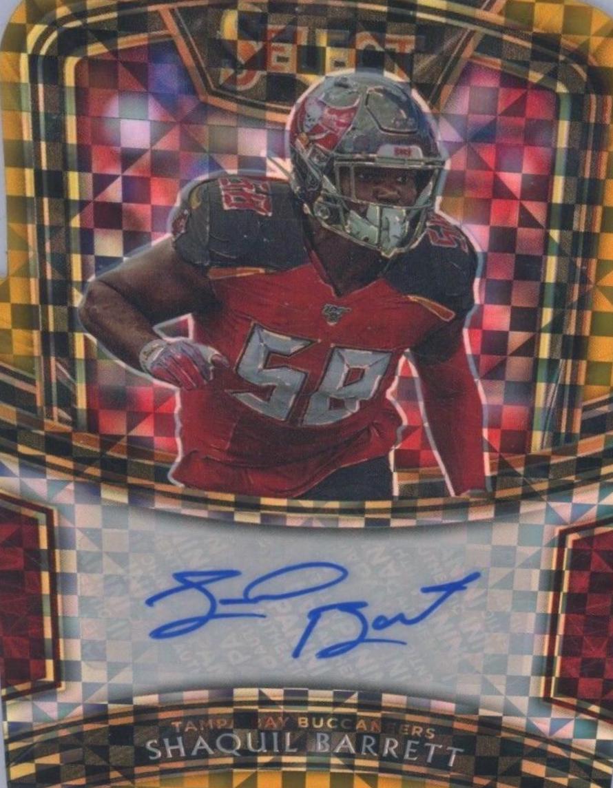 Shaquil Barrett [Gold Prizm Die-Cut]