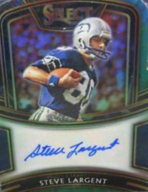 Steve Largent [Tie-Dye Prizm Die-Cut]