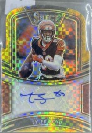 Tyler Boyd [Gold Prizm Die-Cut]
