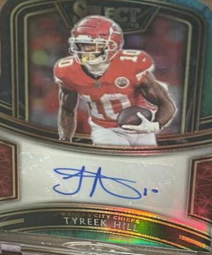 Tyreek Hill [Tie-Dye Prizm Die-Cut]