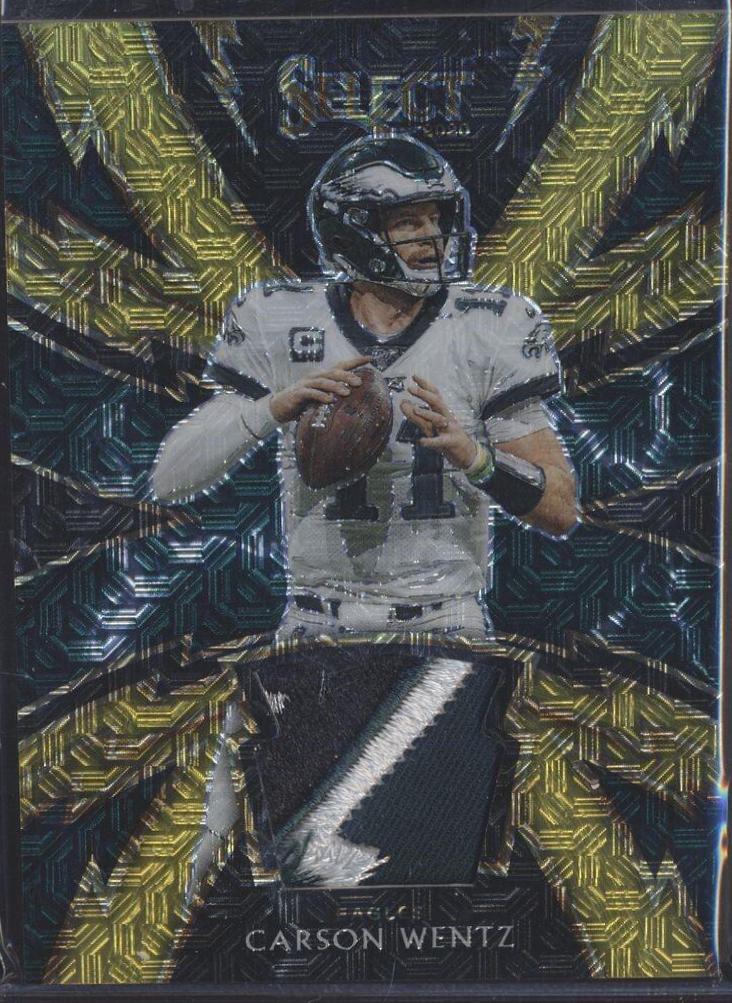 Carson Wentz [Sparks Gold Prizm]