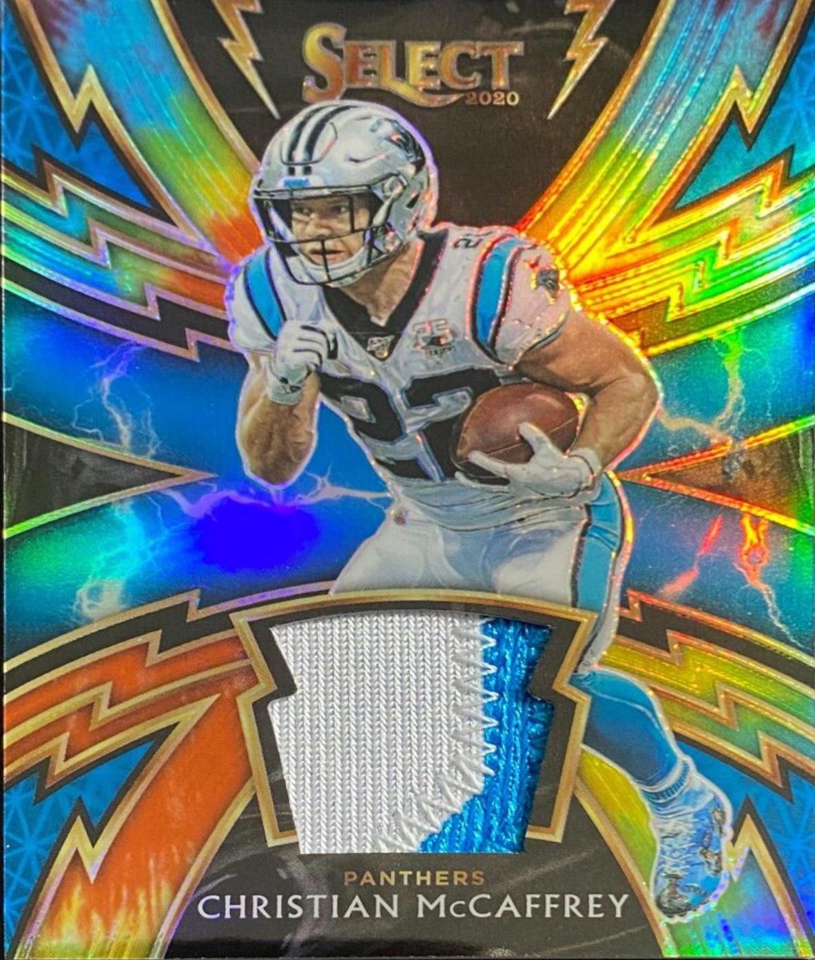 Christian McCaffrey [Sparks Tie-Dye Prizm]