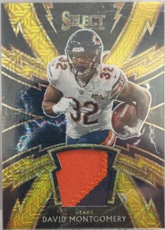 David Montgomery [Sparks Gold Prizm]
