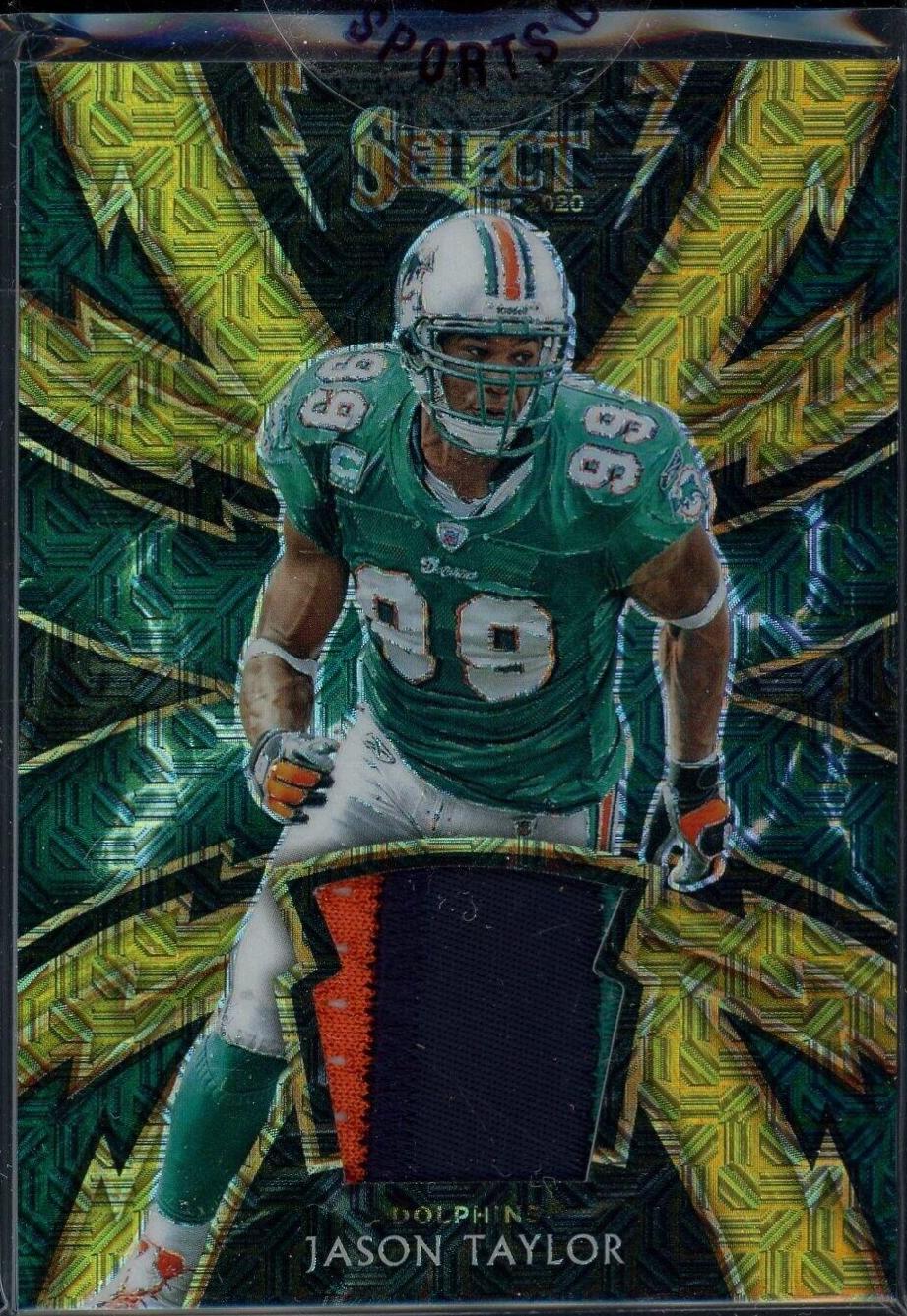Jason Taylor [Sparks Gold Prizm]