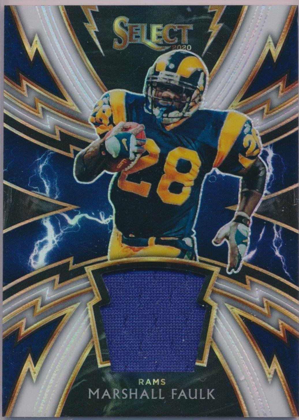 Marshall Faulk [Sparks White Prizm]