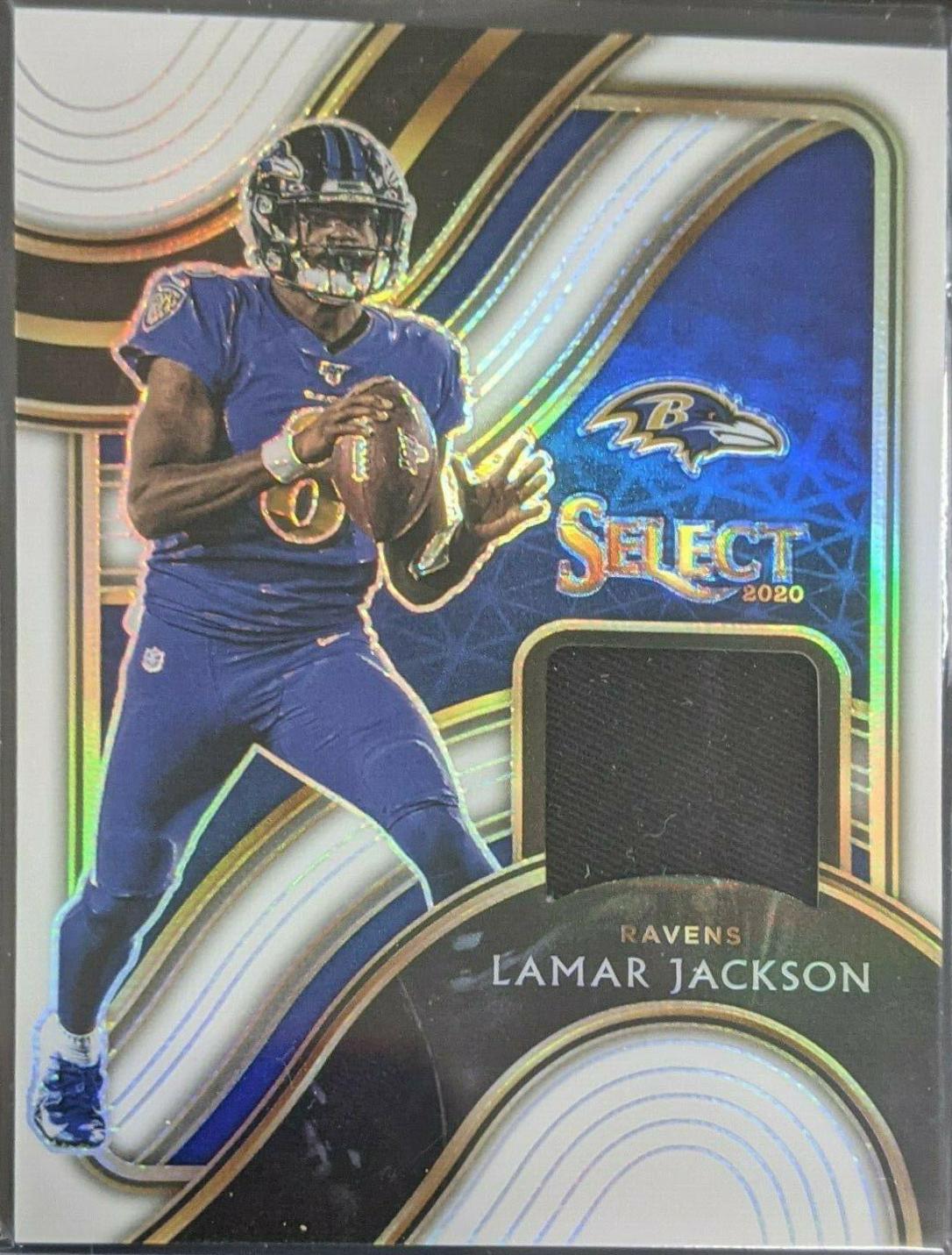 Lamar Jackson [White Prizm]