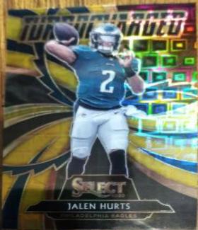 Jalen Hurts [Gold Prizm] #T25