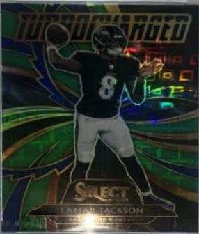 Lamar Jackson [Green Prizm] #T8