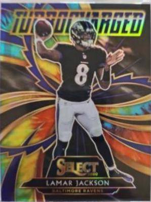 Lamar Jackson [Tie-Dye Prizm] #T8