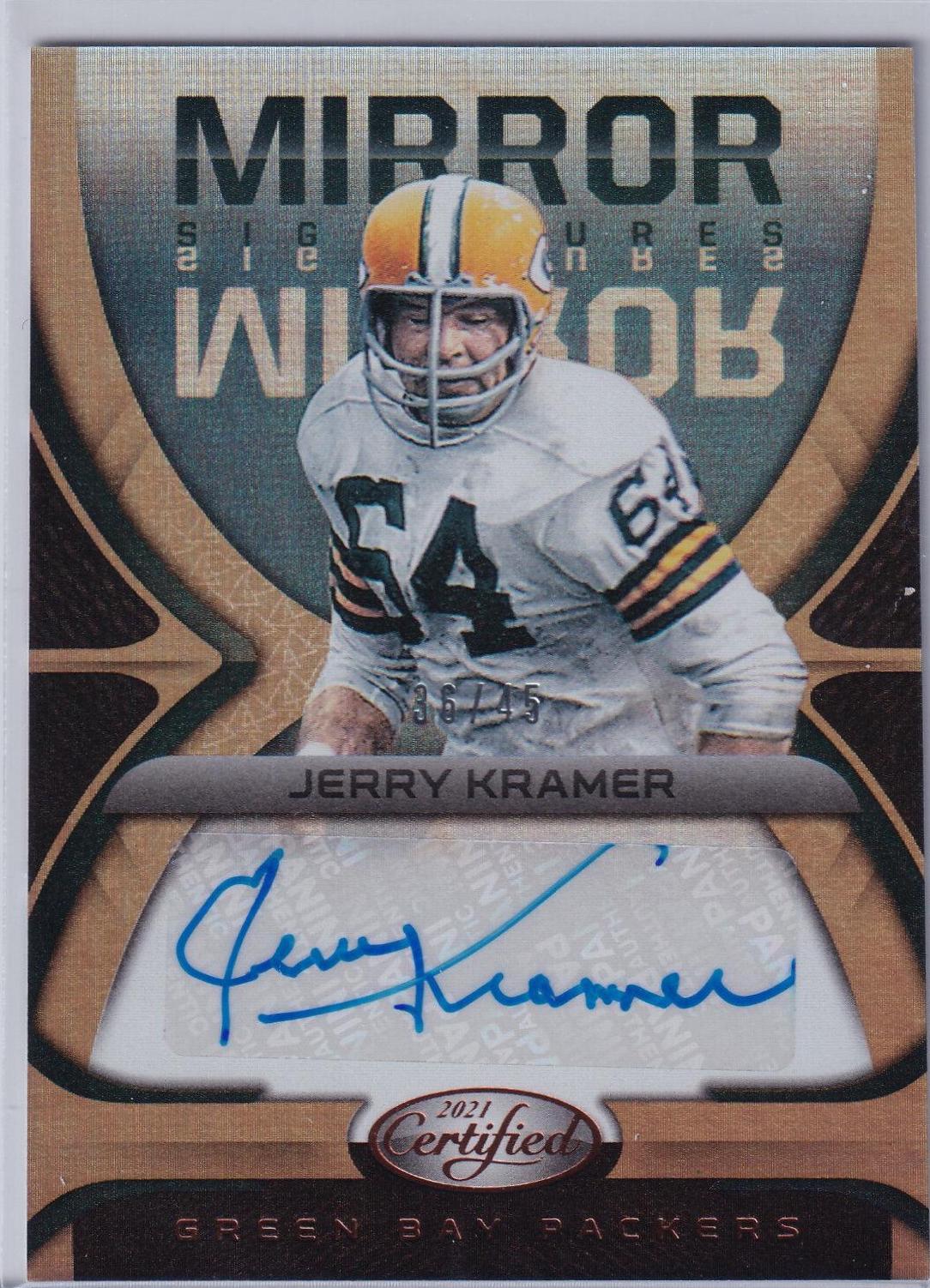Jerry Kramer #MS-JK