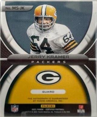 Jerry Kramer [Bronze] #MS-JK