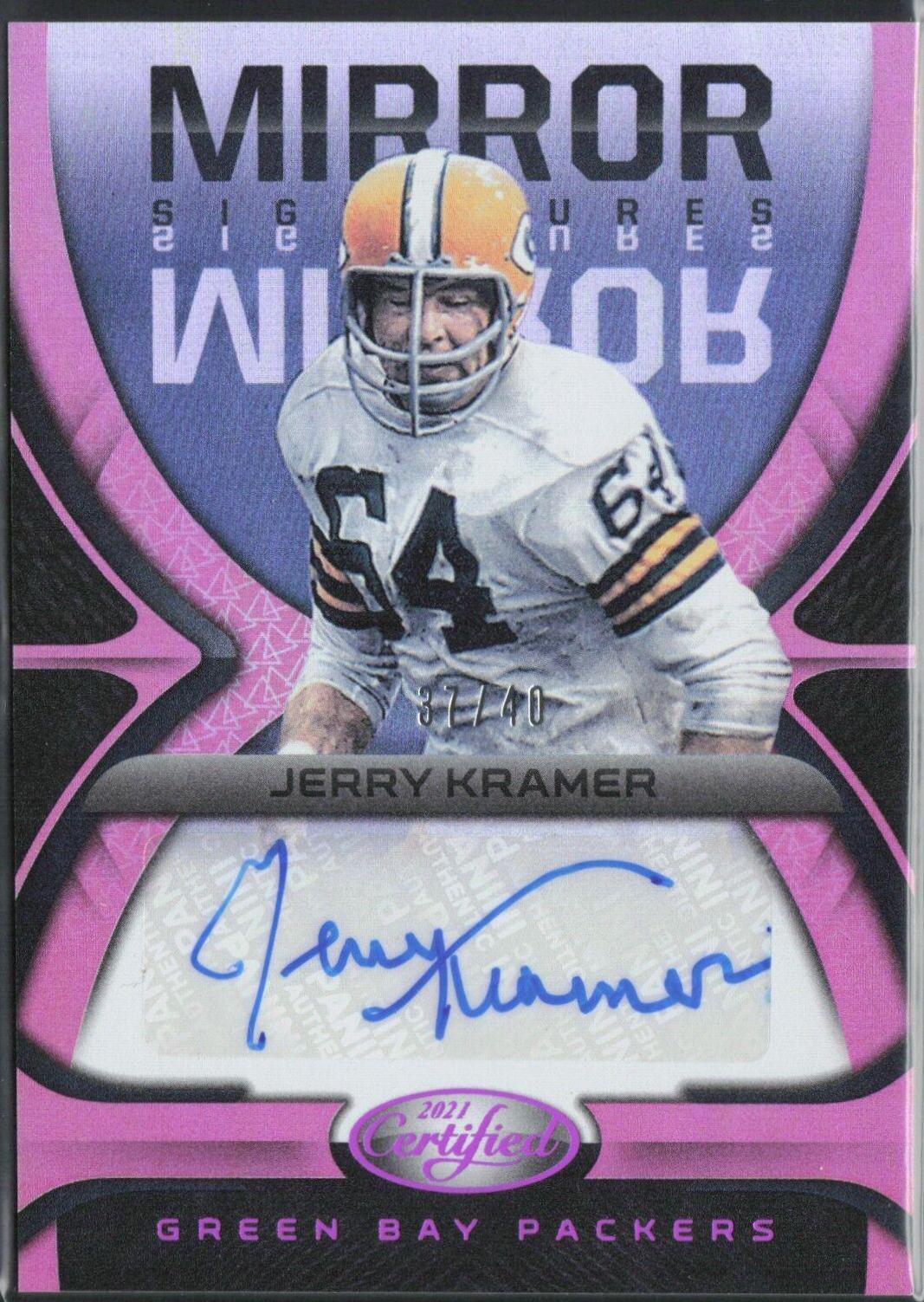 Jerry Kramer [Pink] #MS-JK