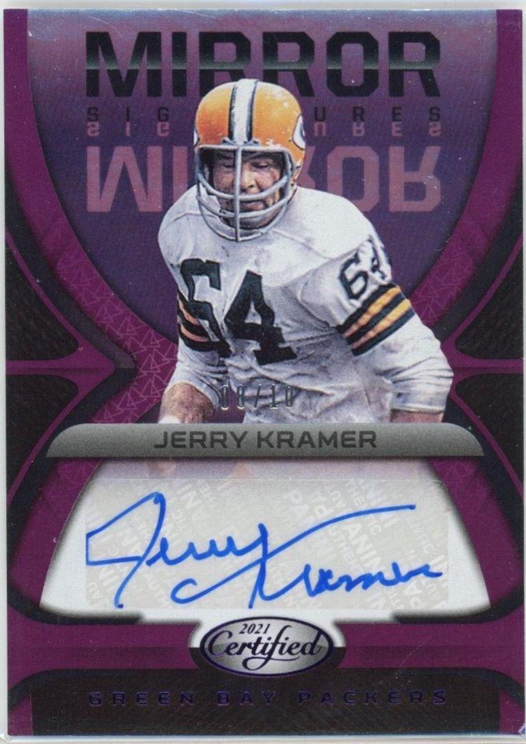 Jerry Kramer [Purple] #MS-JK
