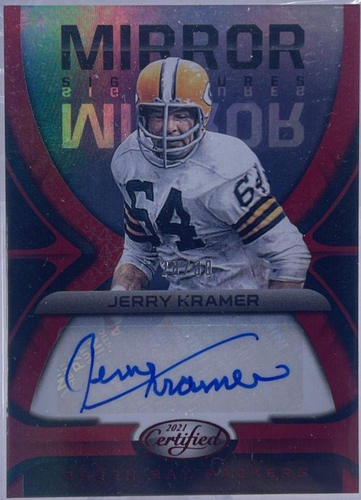 Jerry Kramer [Red] #MS-JK