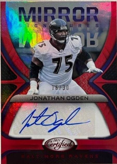 Jonathan Ogden [Red] #MS-JOG