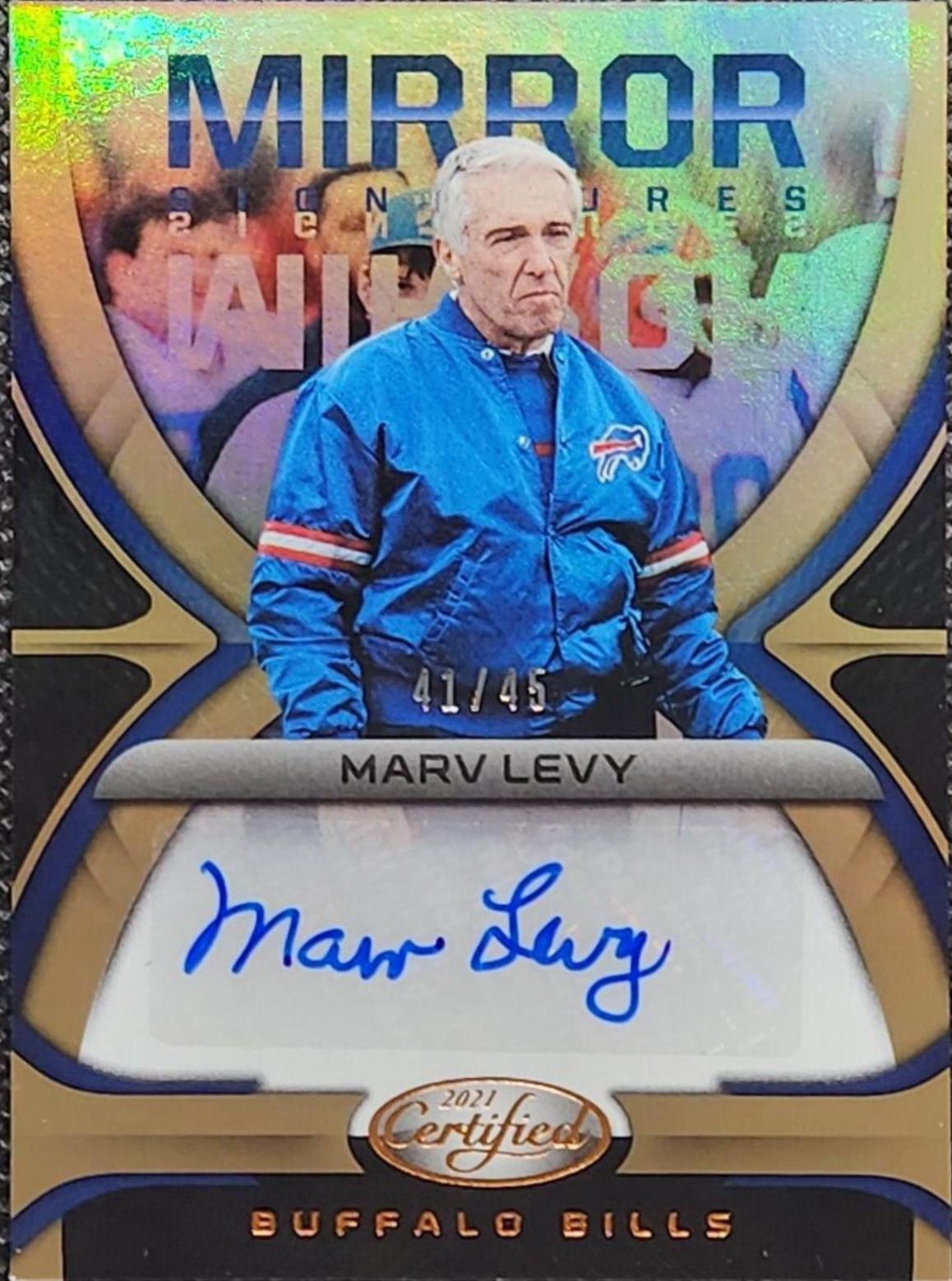 Marv Levy [Bronze] #MS-ML