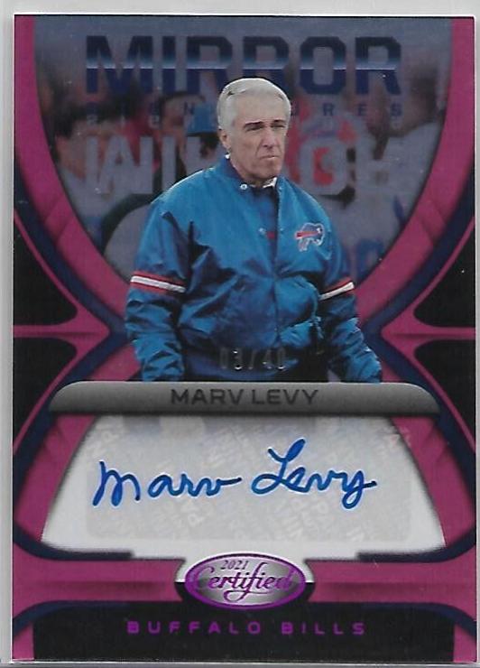 Marv Levy [Pink] #MS-ML