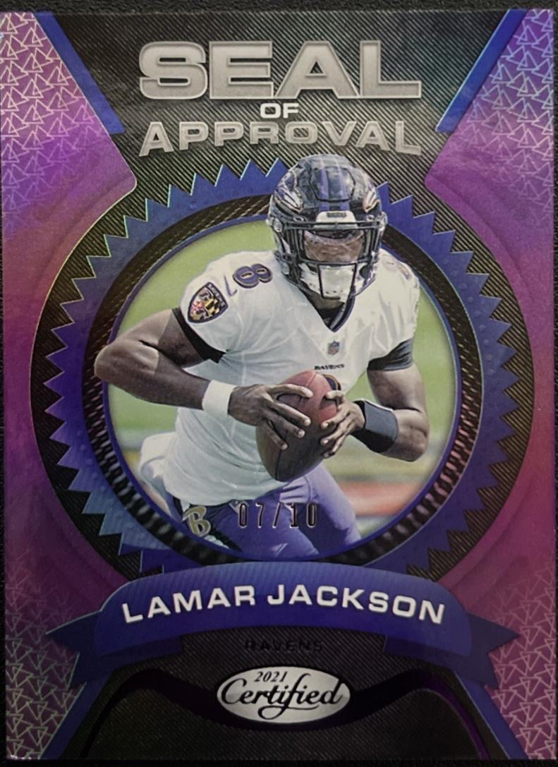 Lamar Jackson [Purple] #SA-4