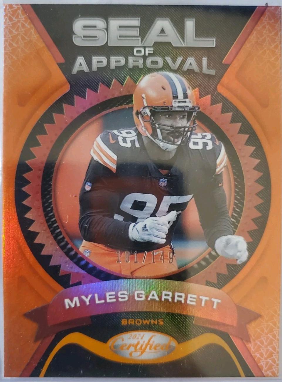 Myles Garrett [Orange] #SA-5