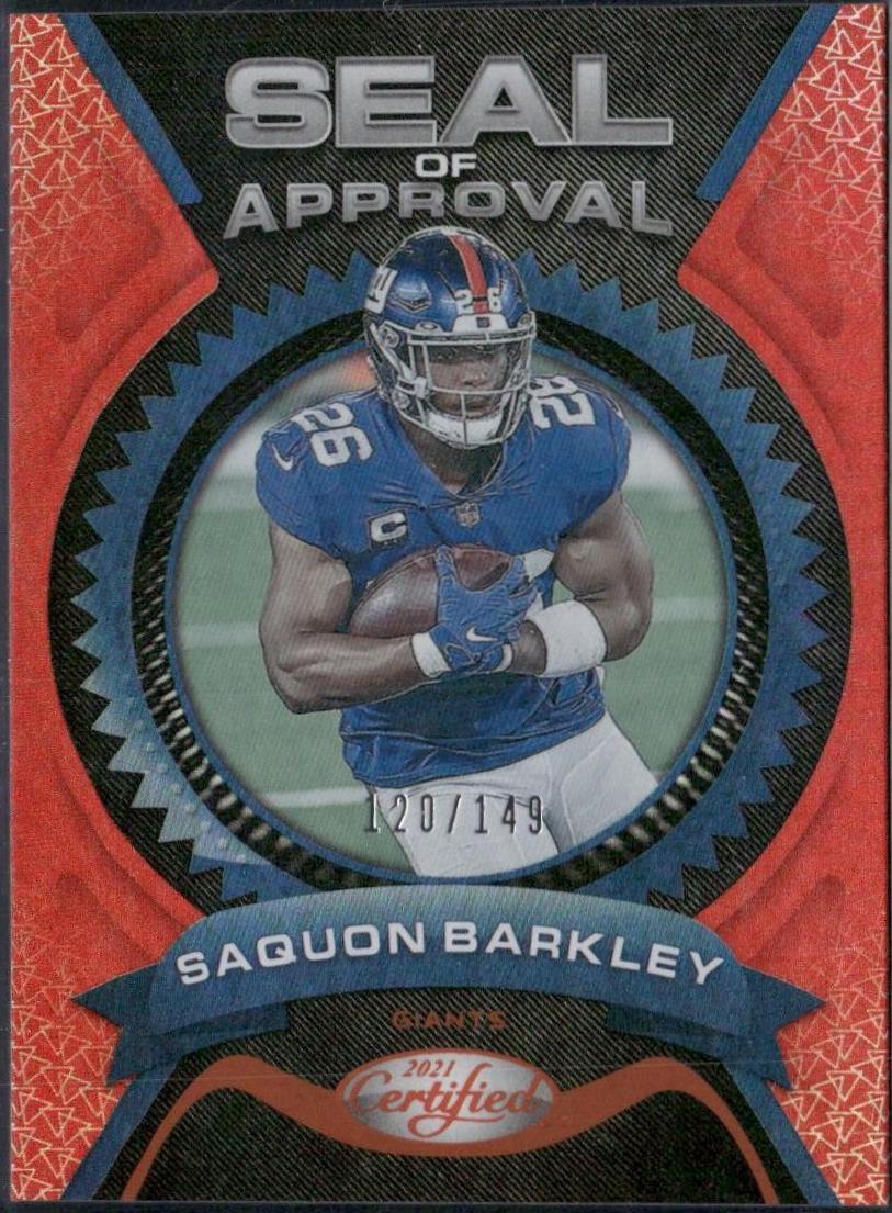 Saquon Barkley [Orange] #SA-3