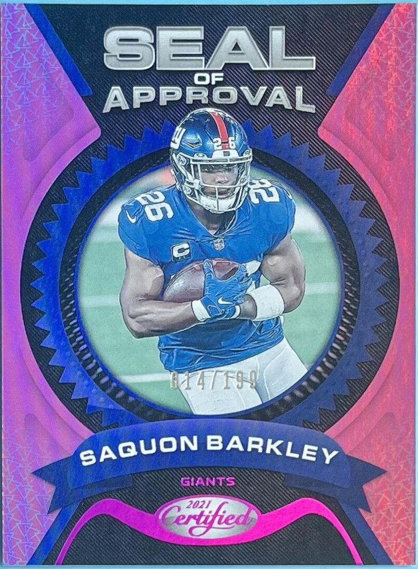 Saquon Barkley [Pink] #SA-3