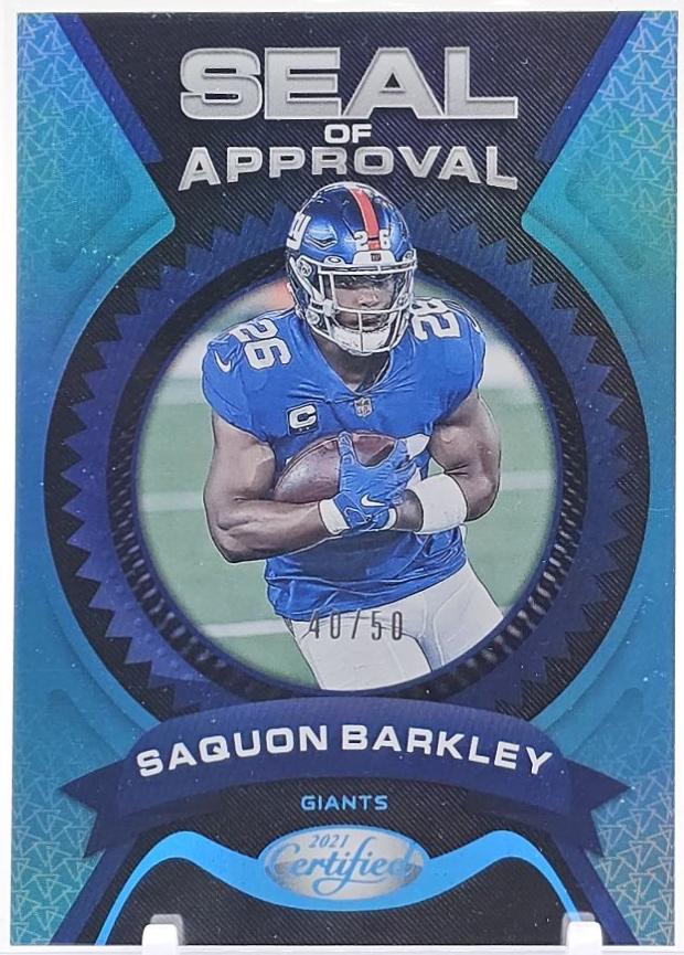 Saquon Barkley [Teal] #SA-3