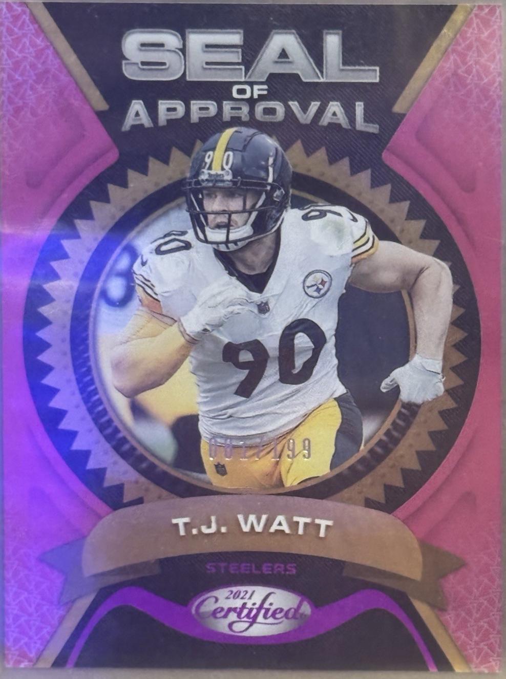 T.J. Watt [Pink] #SA-18
