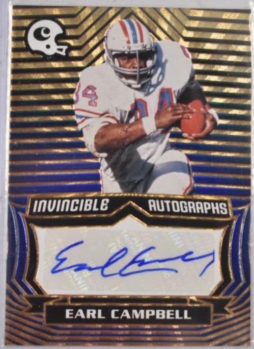Earl Campbell [Blue] #INV-ECA
