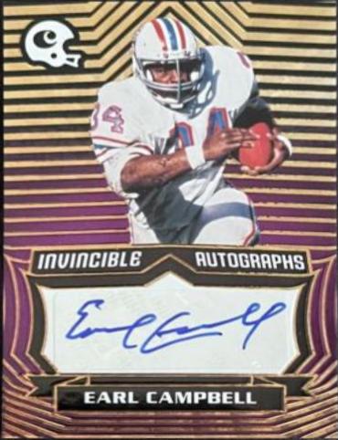 Earl Campbell [Purple] #INV-ECA