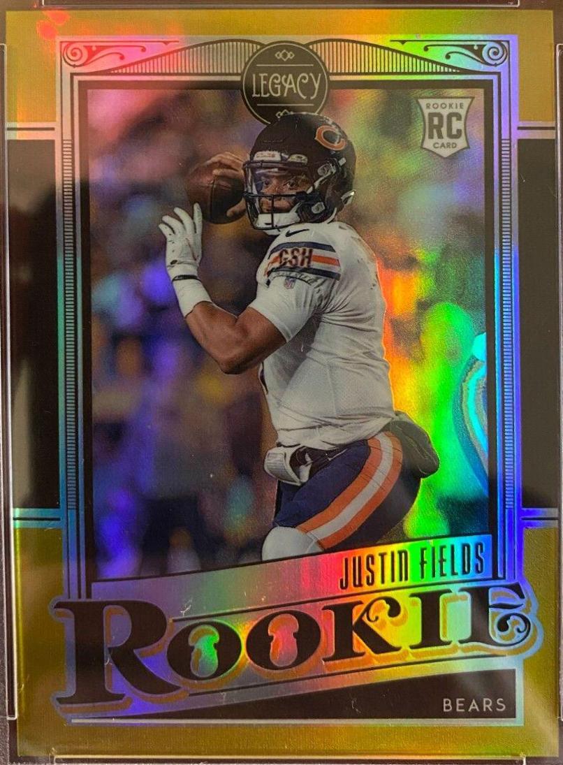 Justin Fields [Gold] #PA-4