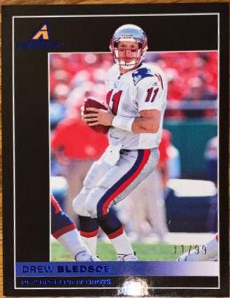 Drew Bledsoe [Blue] #18