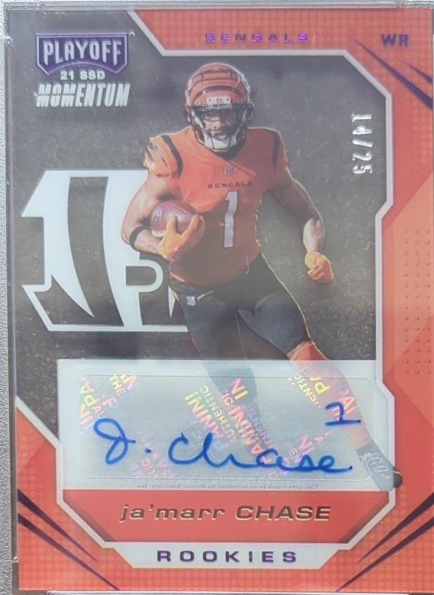 Ja'Marr Chase [Autograph Purple] #PMR-5
