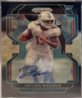 Jaylen Waddle [Signature Gold Vinyl] #PB-10