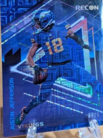 Justin Jefferson [Blue] #REC14