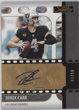 Derek Carr [Gold] #SS-DCA