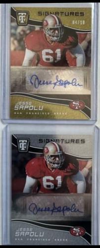 Jesse Sapolu [Gold] #TCS-JSA