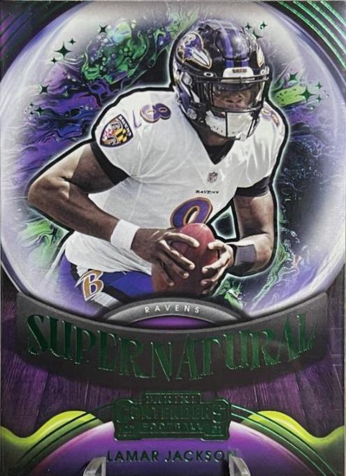 Lamar Jackson [Emerald] #SN-LJA