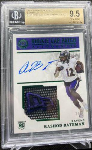 Rashod Bateman [Cap Patch Autograph] #135