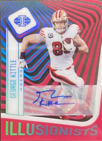George Kittle [Autograph Red] #ILL-5