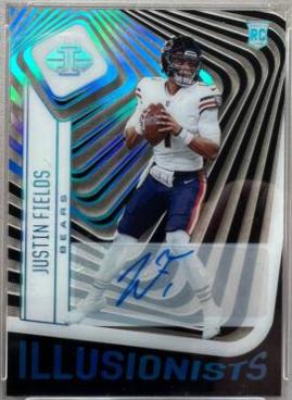 Justin Fields [Autograph Black] #ILL-13
