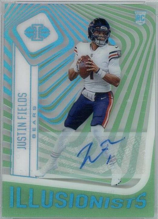Justin Fields [Autograph Green] #ILL-13