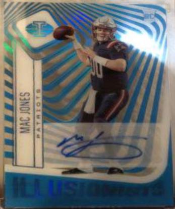 Mac Jones [Autograph Light Blue] #ILL-14