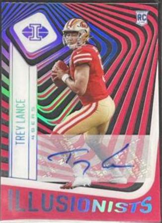 Trey Lance [Autograph Pink] #ILL-12