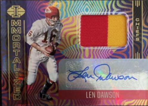 Len Dawson #IJ-LD